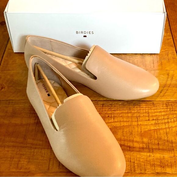 NEW Birdies The Starling Loafer Comfort No Slip Round Toe Taupe Leather Size 9.5 - Picture 13 of 16